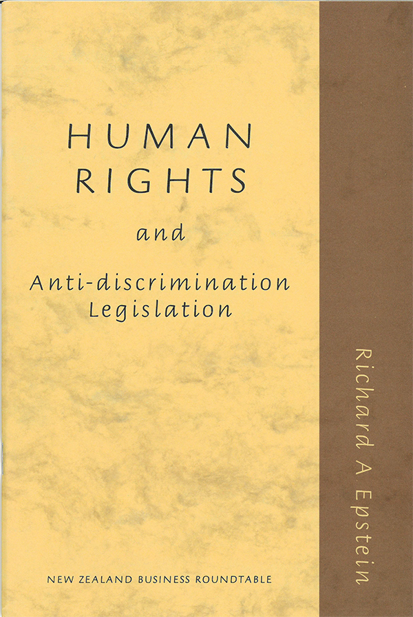 Epstein cover Human Rights and Anti Discrim Legislation