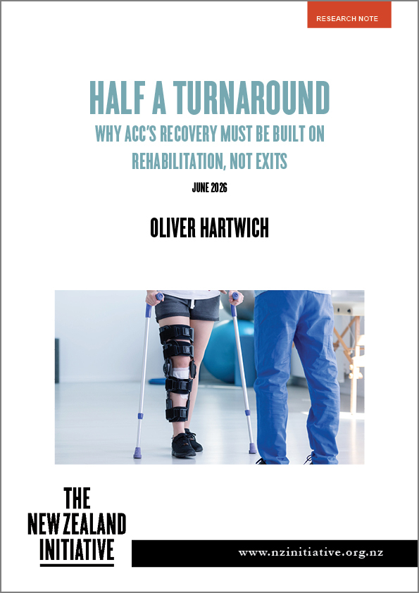 Research Note Cover Half a turnaround with outline